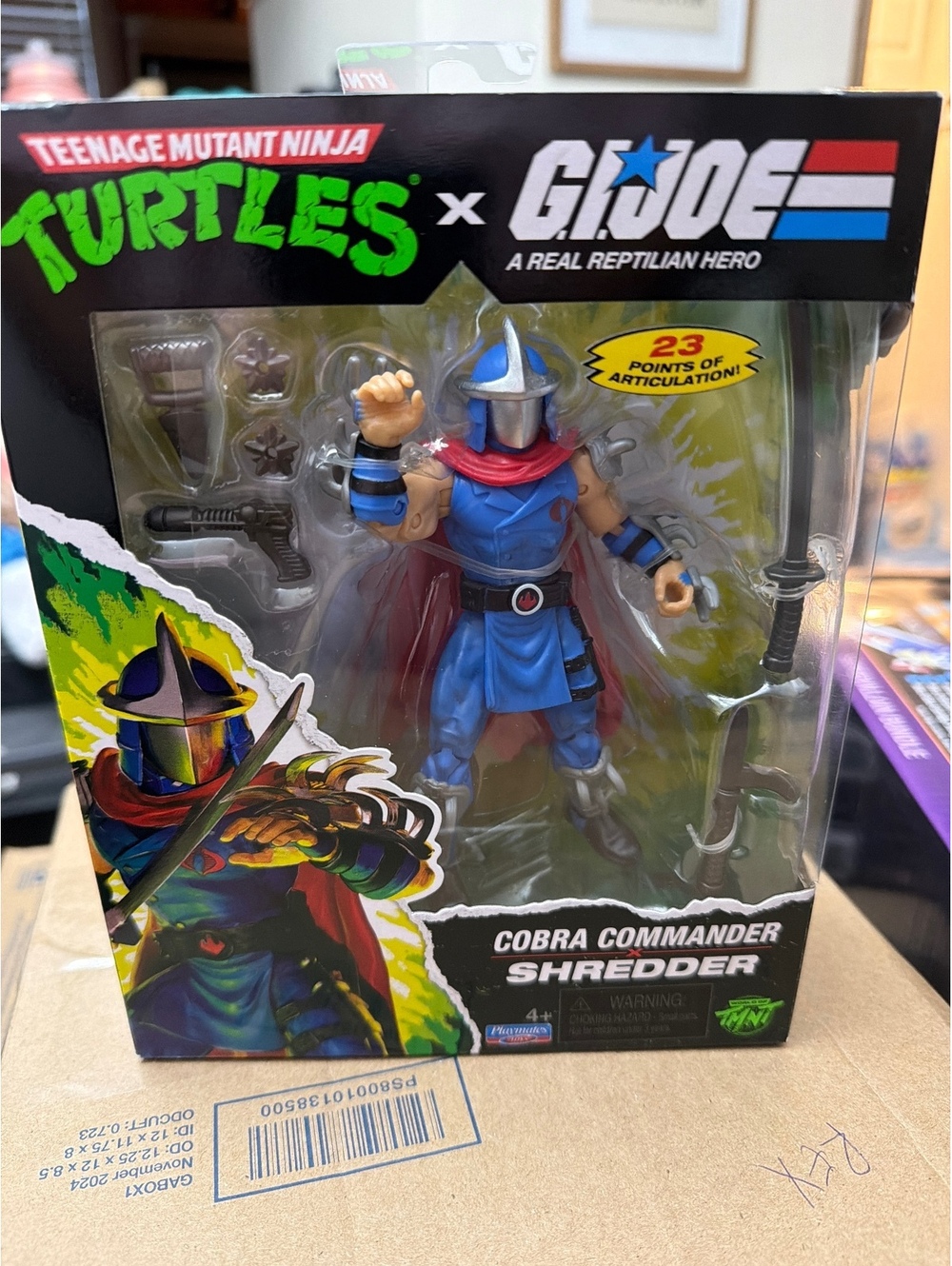 Teenage Mutant Ninja Turtles x G.I. Joe Cobra Commander Shre